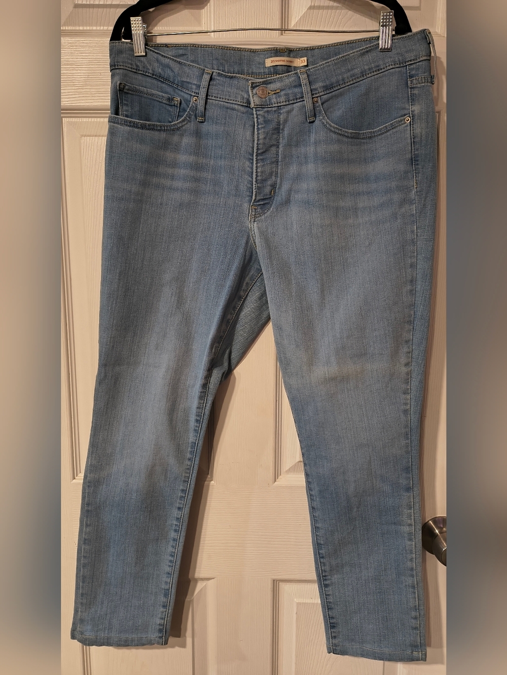 Levi Strauss & Co 311 Shaping Light Wash Women's Jeans Sz 33